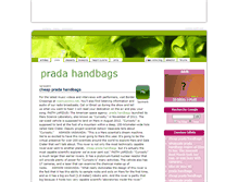 Tablet Screenshot of prada-handbags.cuisine-spirit.com