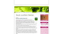 Desktop Screenshot of louis-vuitton-borse.cuisine-spirit.com