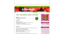 Desktop Screenshot of les-recettes-des-ramas.cuisine-spirit.com
