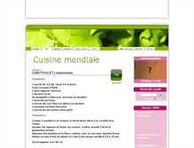 Tablet Screenshot of cuisine-mondiale.cuisine-spirit.com